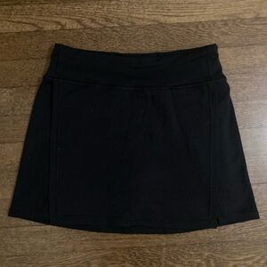 Athleta Girl Black Goal Getter Skort Size XL/14Y